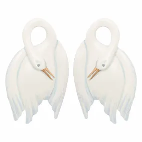 Swan Earrings