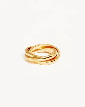 18k Gold Vermeil Now and Forever Ring