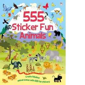 555 Sticker Fun Animals