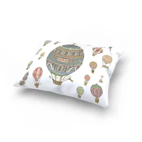 Atelier Choux Satin Cushion - Hot Air Balloons