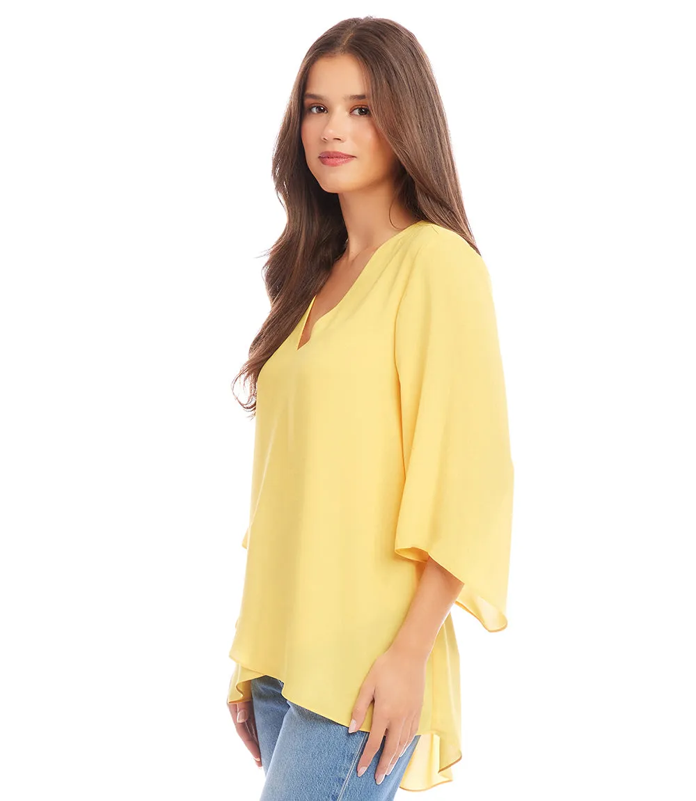 Bracelet Sleeve Asymmetric Top