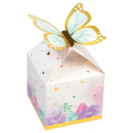 Bulk Shimmering Butterfly Favor Boxes (48 per Case)