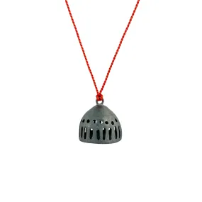 Carpo Oxidised Silver Pendant - Anna Vlahos