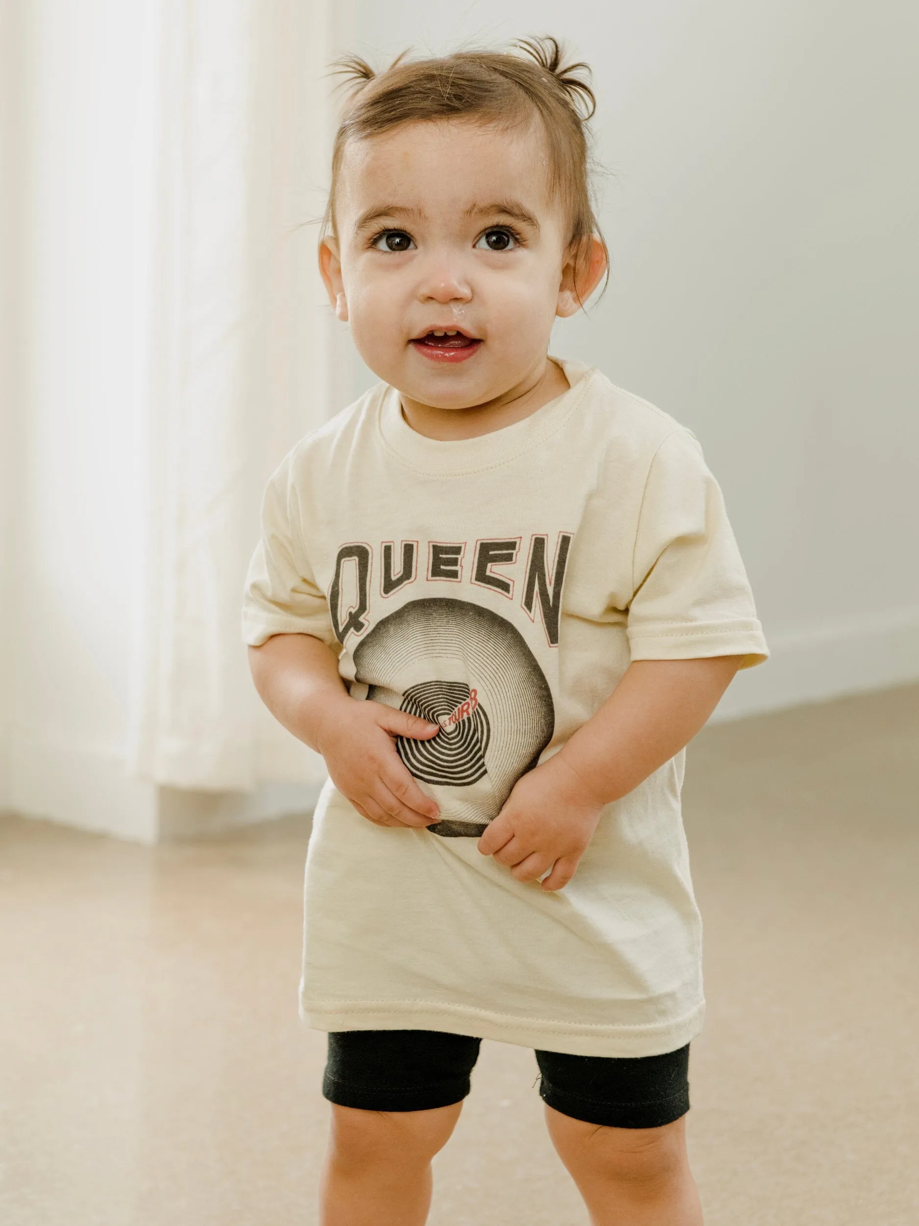 Children's Queen Jazz Tour Oatmeal Tee