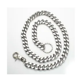 Daniel Smart Chrome Wallet Chain, Silver Color