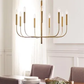 Elegant Elongated Arm Chandelier