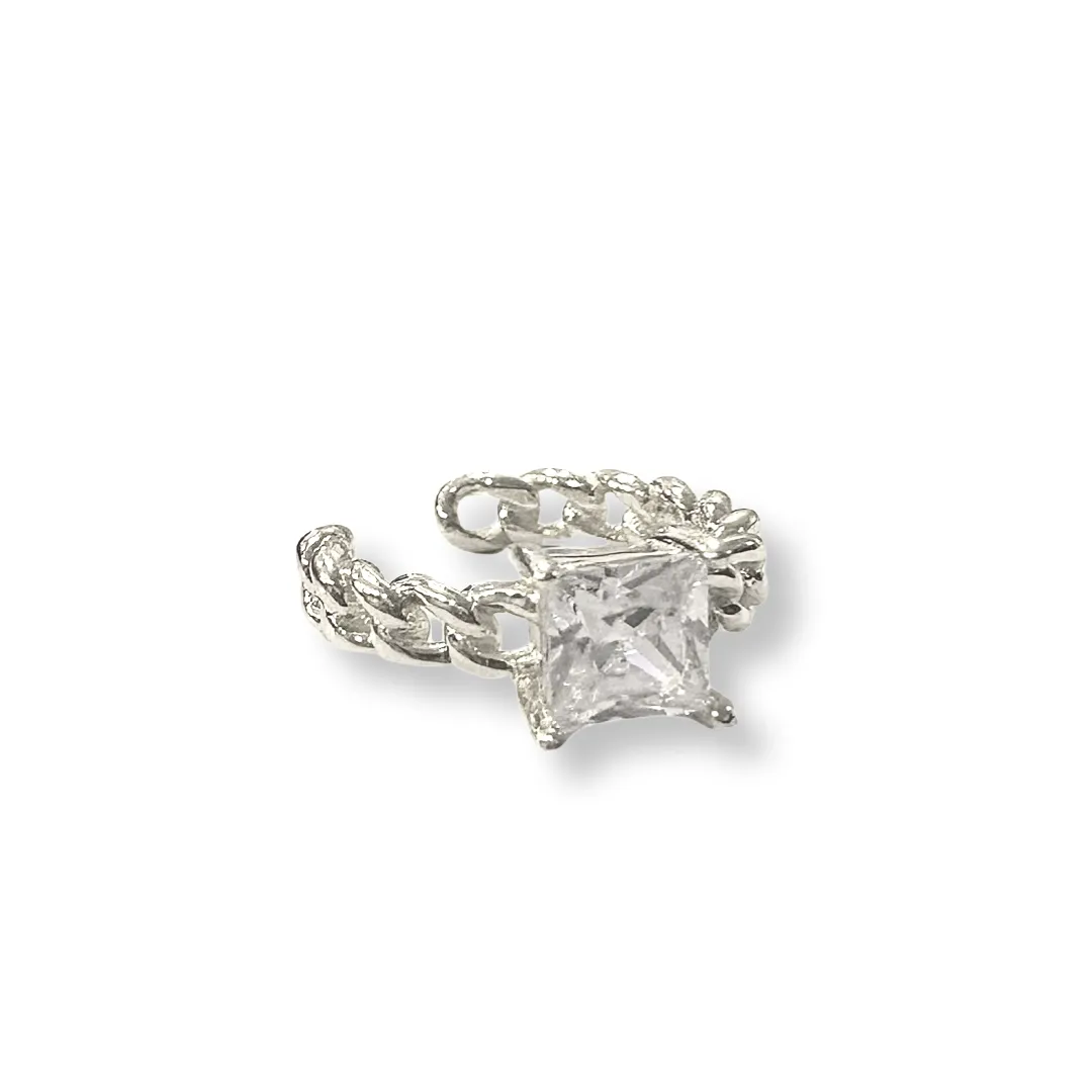 Geovana Square Ear Cuff