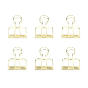 Gold Wire Clips