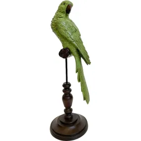 Green Parrot On Stand Tropics