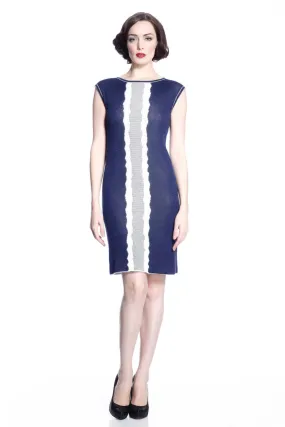 Greta Elegant Reversible Knit-Dress