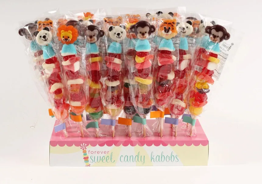 Gummy Kabobs - Animal Mix