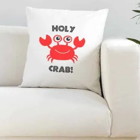 Holy Crab Silky White Cushion