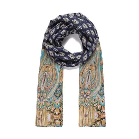 Ladies Multi colour printed scarf delightful mix of colour