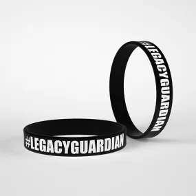 #LEGACYGUARDIAN Silicone Bracelet