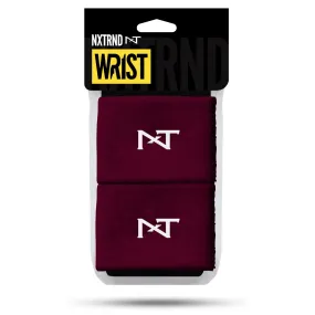 NXTRND Wrist Bands Maroon (1 Pair)