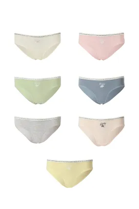 Pack Of 7 Bikini Panties For Women