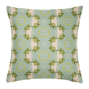 Primrose Blue 22x22 Pillow