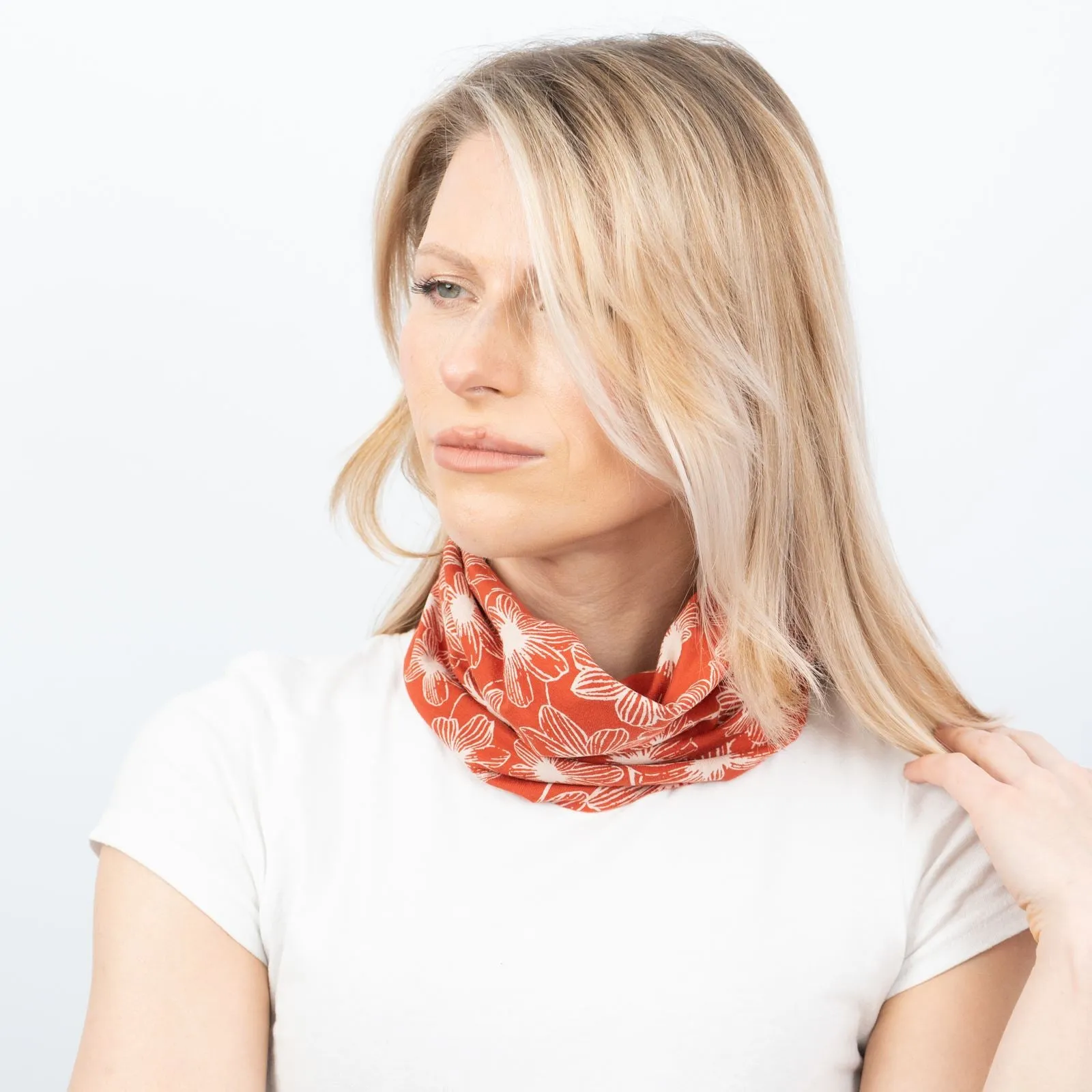 Seasalt Organic Cotton Jersey Stretch Snood Headband in 7 Colours