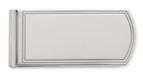 Sterling Silver Money Clip w/ Double Line Border