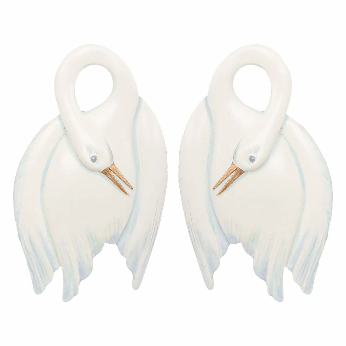 Swan Earrings