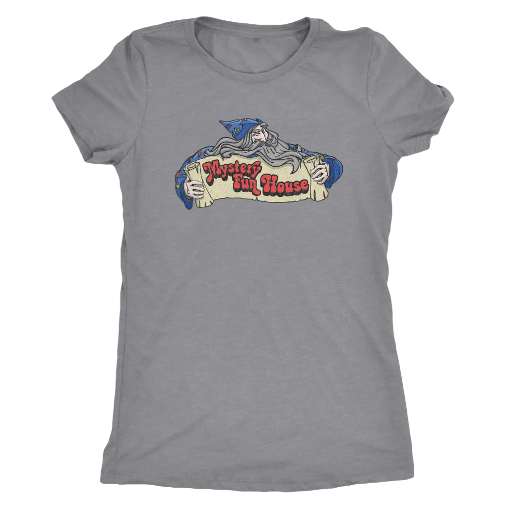 The Mystery Fun House "New School Wizard" Women's Tri-blend Tee